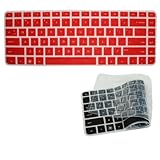 3-Pack Translucent Ultra Thin Soft Silicone Gel Keyboard Protector Skin Cover for 15.6-Inch HP 2000 Laptop PC, such as HP 2000-350US, 2000-299WM, 2000-416dx, 2000-2a20nr, 2000-2a22NR, 2000-2b30dx, 2000-2d10NR, 2000-2b19WM, 2000-2b80DX, 2000-2b49WM, 2000-2c29WM, 2000-2d20NR, 2000-2d64NR, 2000-2d09wm with CaseBuy Retail Packaging (Black + Clear +Red)
