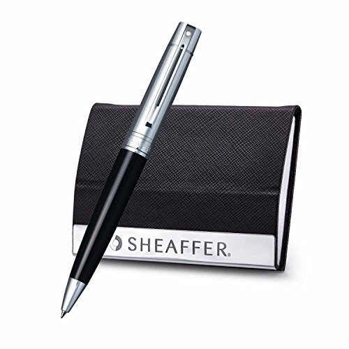 SHEAFFER Ballpoint Pen with Business Card Holder