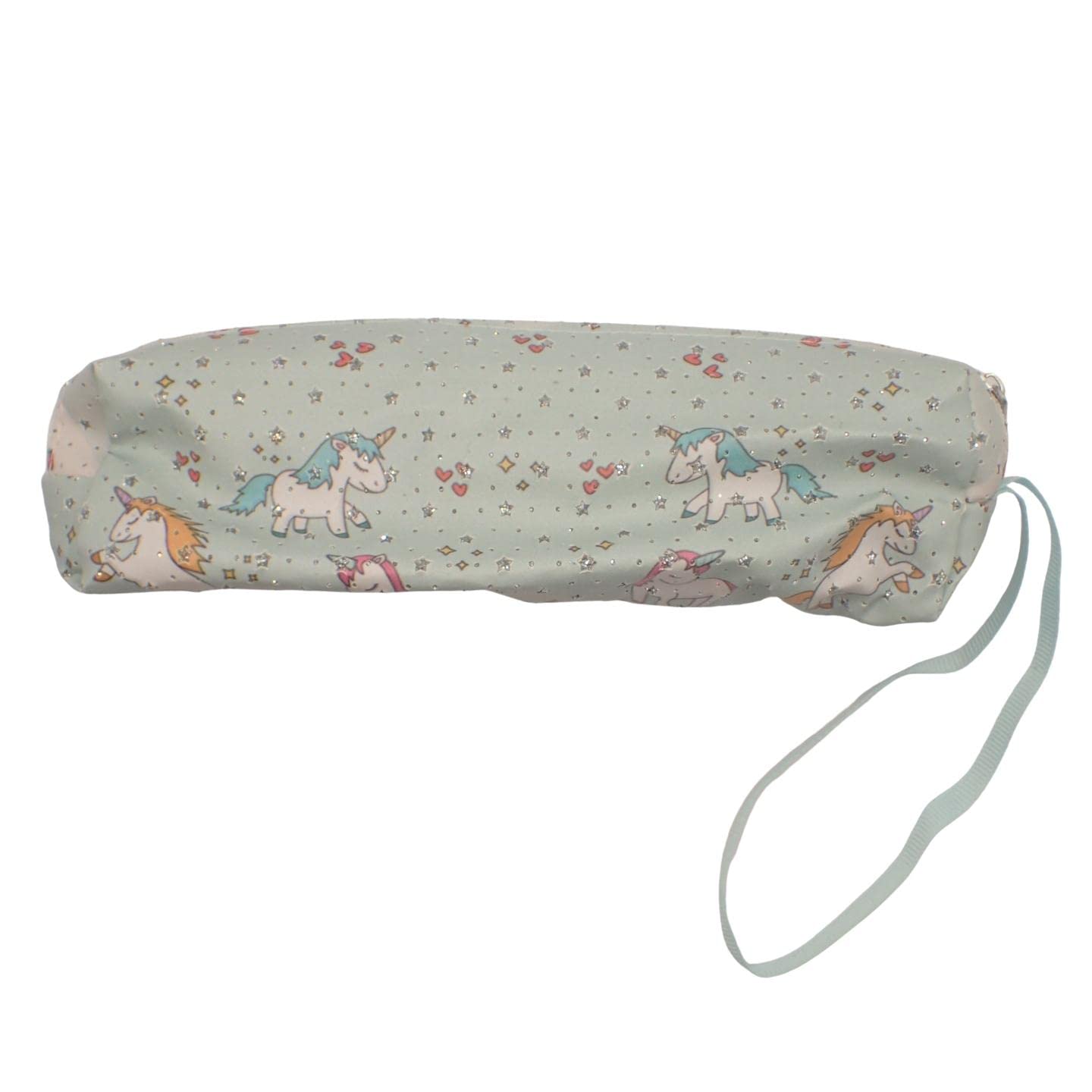 Topkids Accessories Unicorn Pencil Case Girls School Stationary Gifts Cute Pencil Case (Blue)
