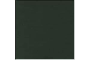 Blazing Needles Solid Twill 8" to 9" Futon Cover Set with 2 Throw Pillows (Set of 3), Full, Forest Green