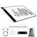 Portable Light Box, A4 Ultra-thin Drawing Tracer Light Pad Box Tracer with USB Power Artcraft Light Table for Artists/Drawing/Sketching Animation /Designing/X-ray Viewing