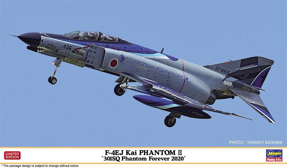 Hasegawa 1:72 F-4Ej Kai Phantom II 301Sq Phantom Forever 2020