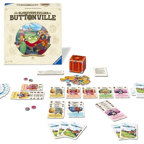 Ravensburger Glorious Guilds of Buttonville - Card Collection Game for Kids and…