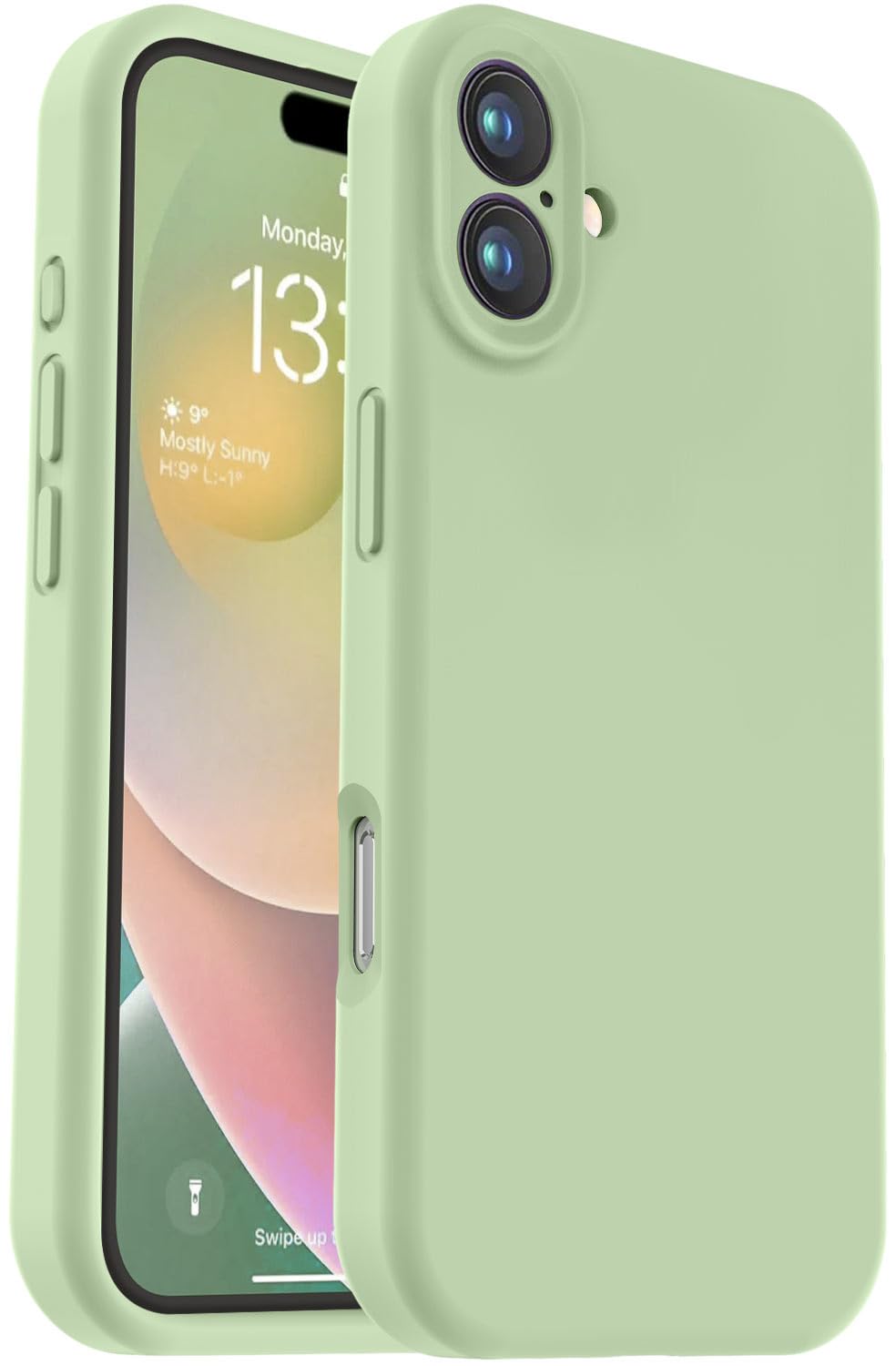 Photo 1 of Vooii Compatible with iPhone 16 Plus Case, Liquid Silicone Upgrade