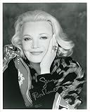 GENA ROWLANDS AUTOGRAPHED 8x10 PHOTO+COA BEAUTIFUL ACTRESS