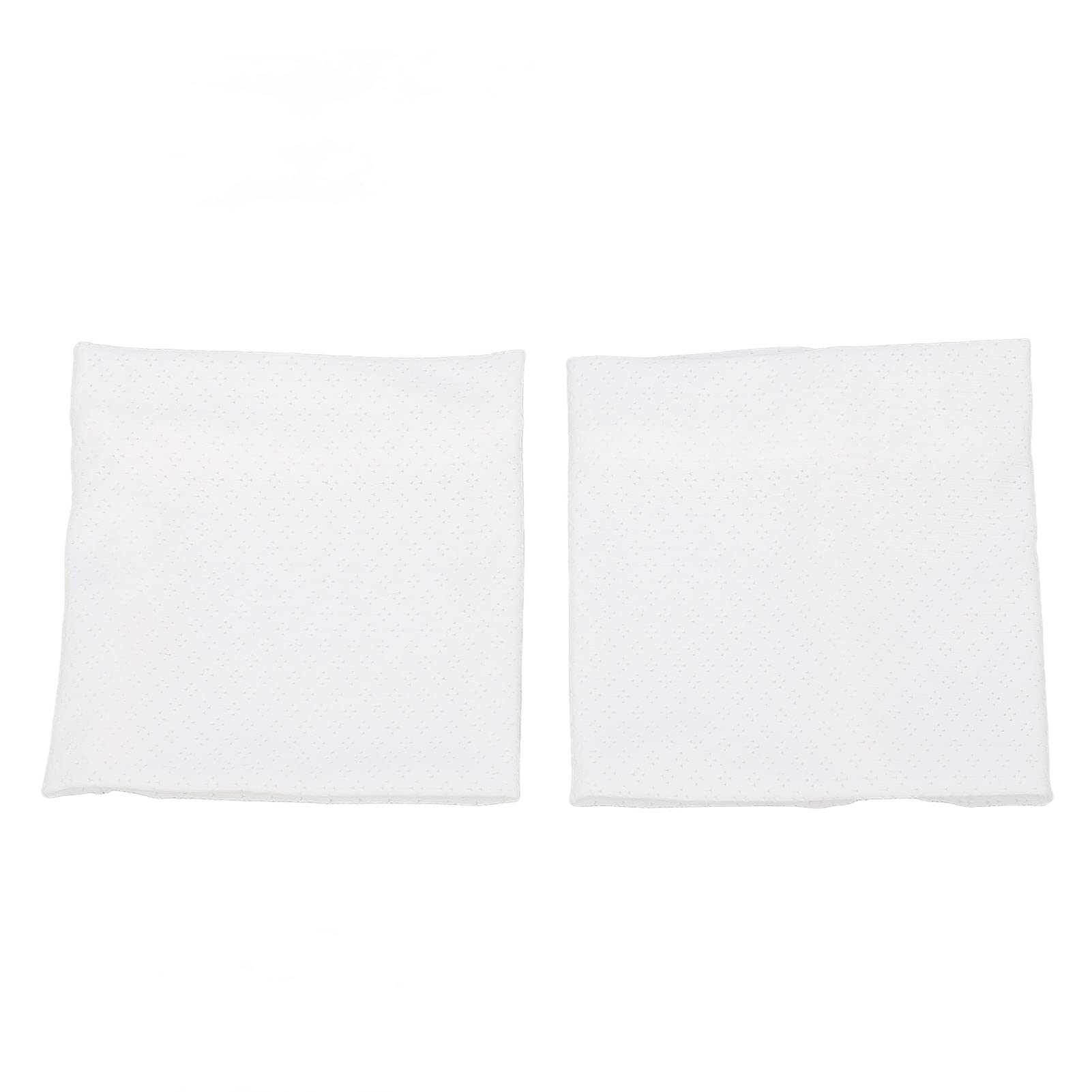 2Pcs Wrist Wraps, Cooling Wrist Band Silk Skin Friendly Elastic Unisex Breathable Sweat Absorbing Wristband (White)