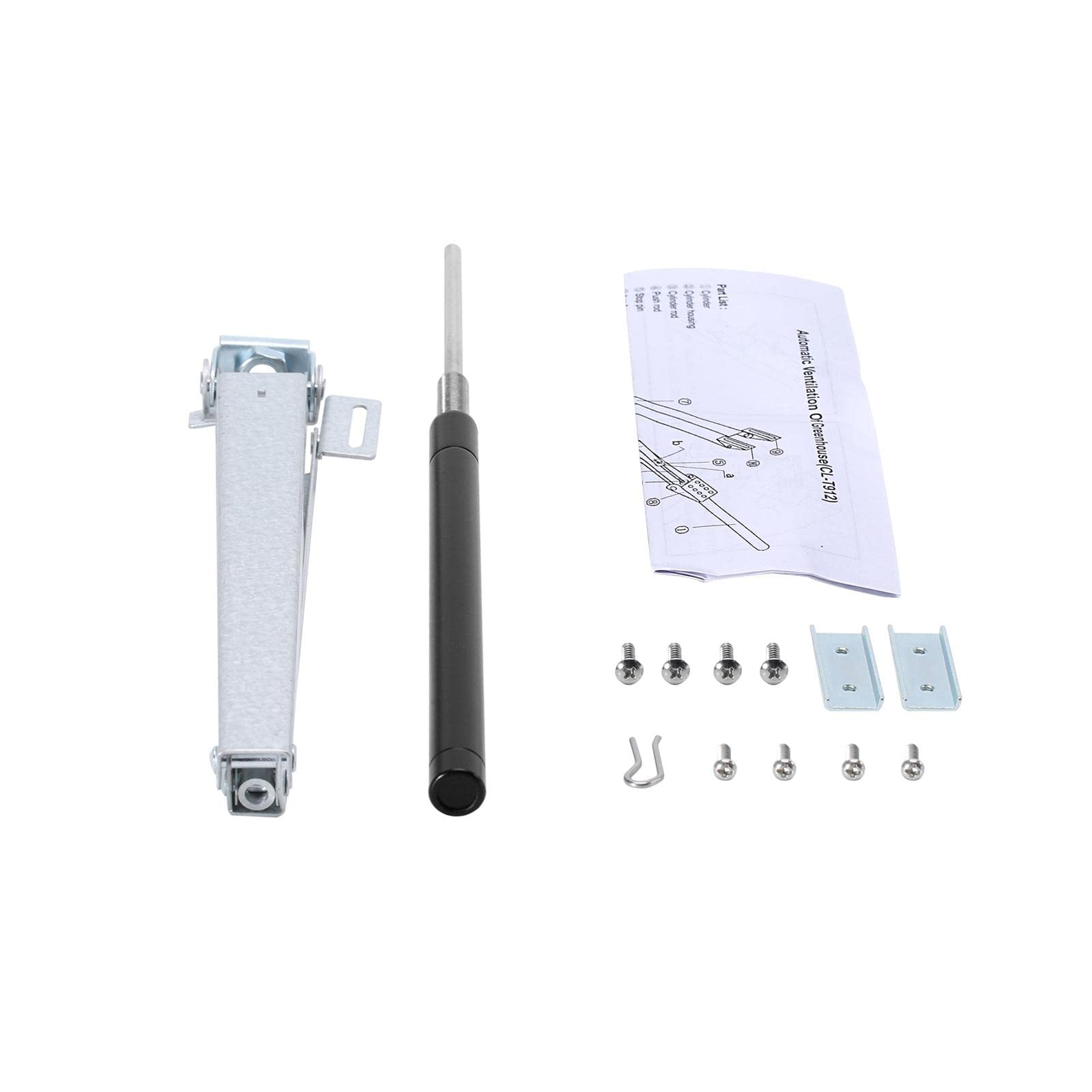 Nimoa Greenhouse Window Opener, Automatic Solar Window Opener Solar Heat Sensitive Greenhouses Vent Opener Greenhouse Window Kit