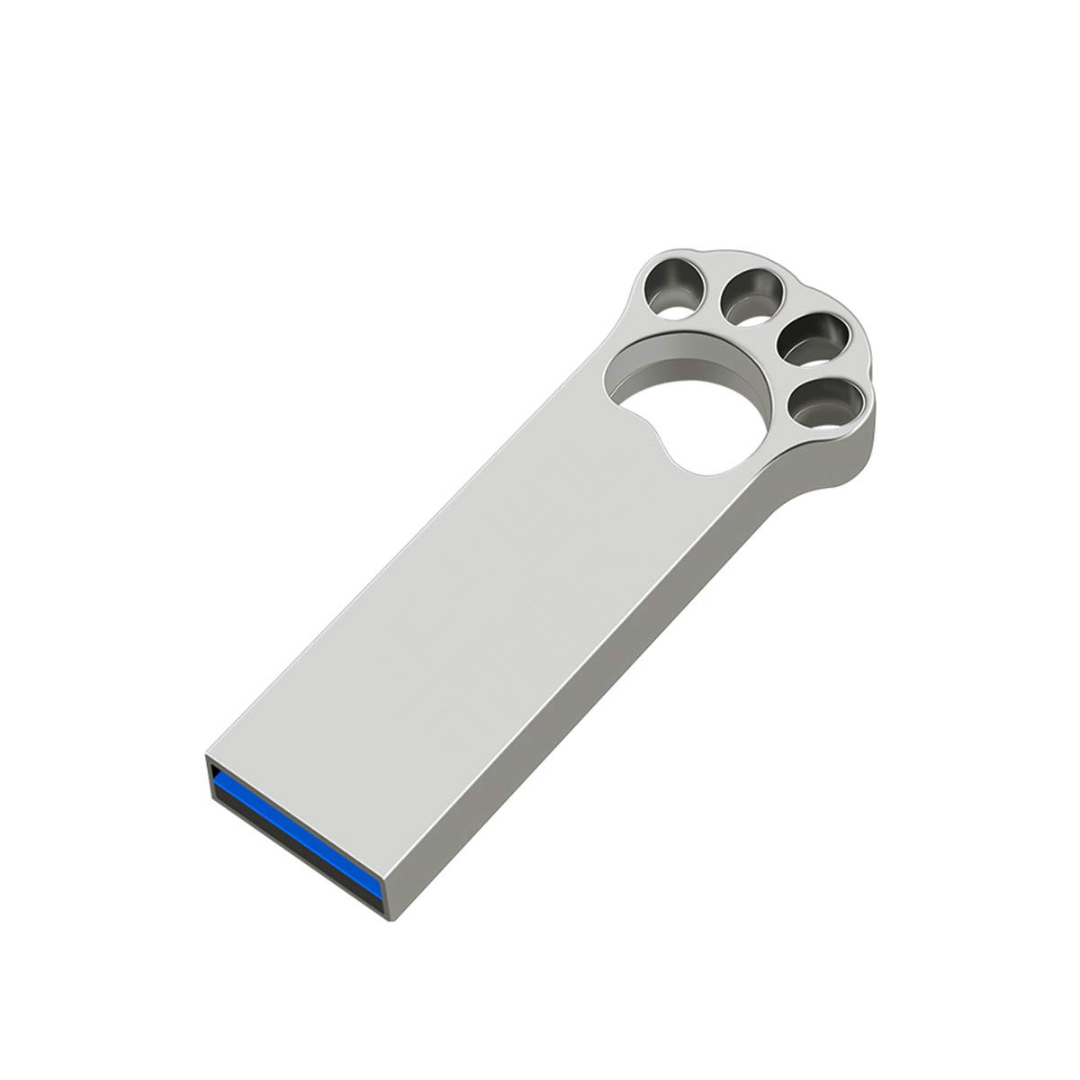 UFARID Novelty Cartoon USB3.0 Flash Drive USB Sticks Metal Memory Stick Thumb Drive Data Storage Pendrive Waterproof Jump Drive For Computers, Car Audios, Smart TV,etc (16GB, Silver)