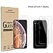 AKWOX (4-Pack) Compatible with iPhone Xs Max Screen Protector with Back Covers, 9H Tempered Glass Front Screen Protector and Back Screen Protector for iPhone XS Max