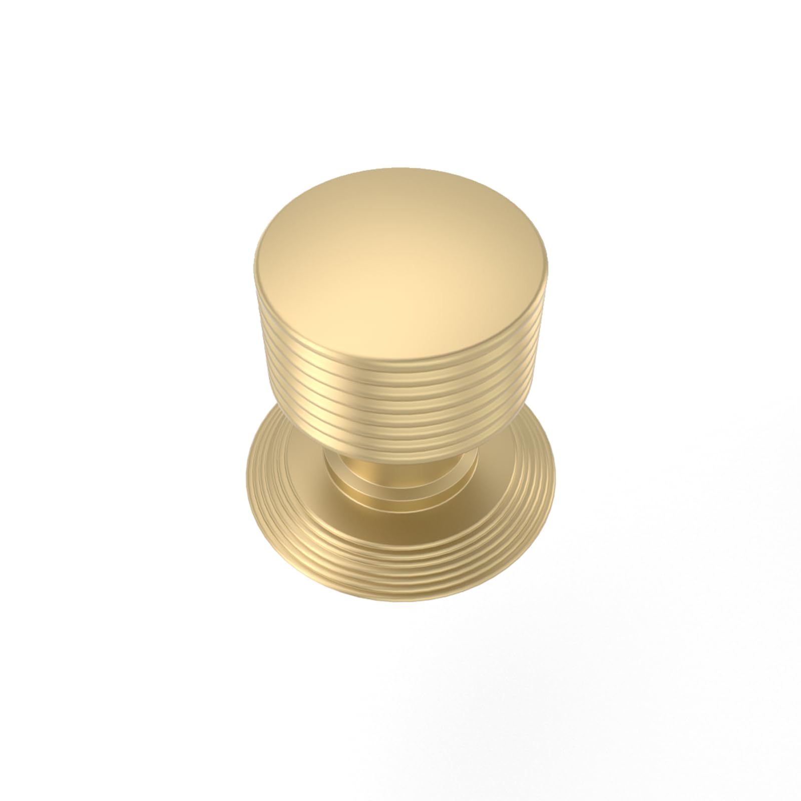 Photo 1 of homdiy 10 Pack Brushed Gold Cabinet Knobs Brass Kitchen Cabinet Knobs, Gold Dresser Drawer Knobs Round Single Hole Knobs Cabinet Door Knobs Gold Cabinet Pulls