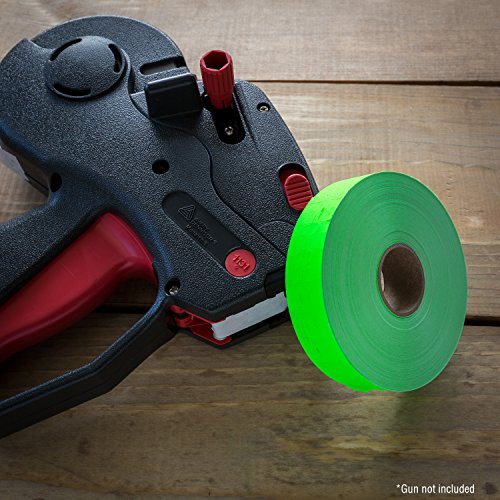 image for Perco Flou. Green Pricing Labels for Monarch 1131 Price Gun – Buy 3 