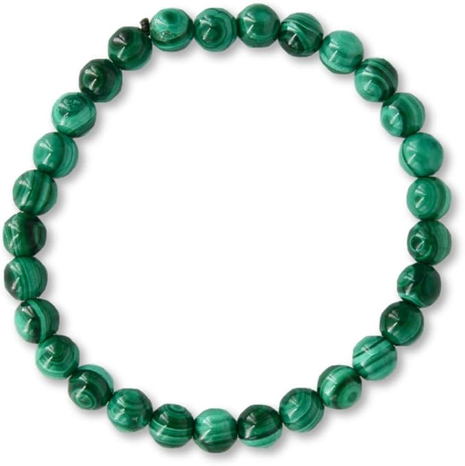 Taddart Minerals Ciondolo con pietra verde in amazzonite naturale con catena in pelle
