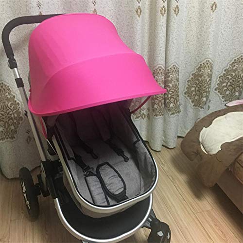 ITODAUS Baby Stroller Sunshade Car Seat Sun Shade Cover Awning UPF50+ Anti-UV Waterproof Windproof Umbrella Canopy Universal Bassinet Playpen Crib Stroller Visiblity Air Permeability Design