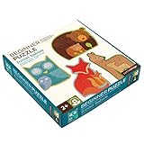 Petit Collage Beginner Jigsaw Floor Puzzle, Forest Babies
