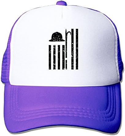 FTR26S Firefighter Printing Unisex Adult Vintage Mesh Trucker Hats Snapback Meshback Caps Adjustable
