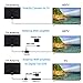 2018 NEWEST TV Antenna,Indoor Amplified Digital HDTV Antenna 80+ Mile Range with 4K 1080P HD VHF UHF Freeview TV for Life Local Channels Broadcast for All Types of Home Smart Television (Blakc)