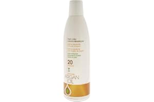 One 'n Only Argan Oil Hair Color Cream Developer, Volume 20, 16 oz | Promotes Deep, Rich & Luminous Color, Healthy-Looking Results, Helps Condition & Shine, Easy Application, Hydrogen Peroxide