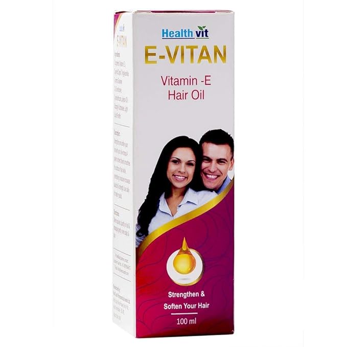 Buy Evitan Vitamin E Hair Oil, 100ml Online at Low Prices in India