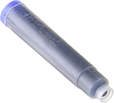 Stratton Essential Supply D-40112 Fountain Pen Cartridges - Blue/Black Ink (6