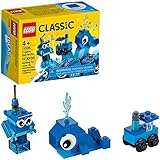LEGO Classic Creative Blue Bricks 11006 Kidsâ€™ Building Toy Starter Set with Blue Bricks to Inspire Imaginative Play, New 2020 (52 Pieces)