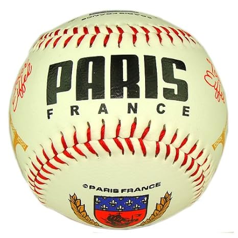 Recuerdos de Francia – Pelota de béisbol Paris Tour Eiffel ...