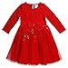 Youngland Girls' Knit to Mesh Fashion Dress