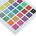 Colorful Eyeshadow Palette, 7 Pressed Glitter Shadows,18 Rainbow Matte Shades Highly Pigmented Makeup Palette Bright Colors Beauty Cosmetics Waterproof Professional Eye Shadow Powder