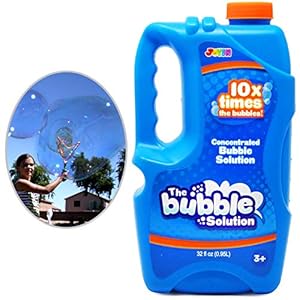 JOYIN-Toy-095-Litre-CONCENTRATED-Bubble-Solution-Refill-up-to-95-Litre-BIG-Bubble-Mixture-for-Bubble-Machine-Easter-Summer JOYIN Toy 0.95 Litre CONCENTRATED Bubble Solution Refill (up to 9.5 Litre)– Premium BIG Bubble Mixture for Bubble…