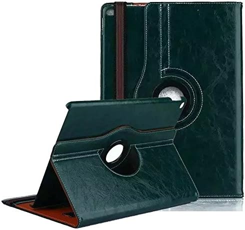 iPad air Cover Case,elelcfan Luxury Book Style Folio Case Cover Stand Magnetic PU Leather with Smart Auto Sleep/Wake Feature Case Cover for Apple iPad Mini 1/2/3 7.9 inch (iPad air, Green)