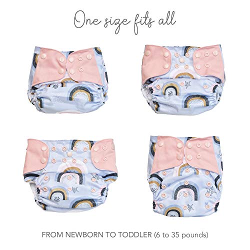 Pocket Cloth Diapers One Size by LUA Earth & Baby Care Washable
