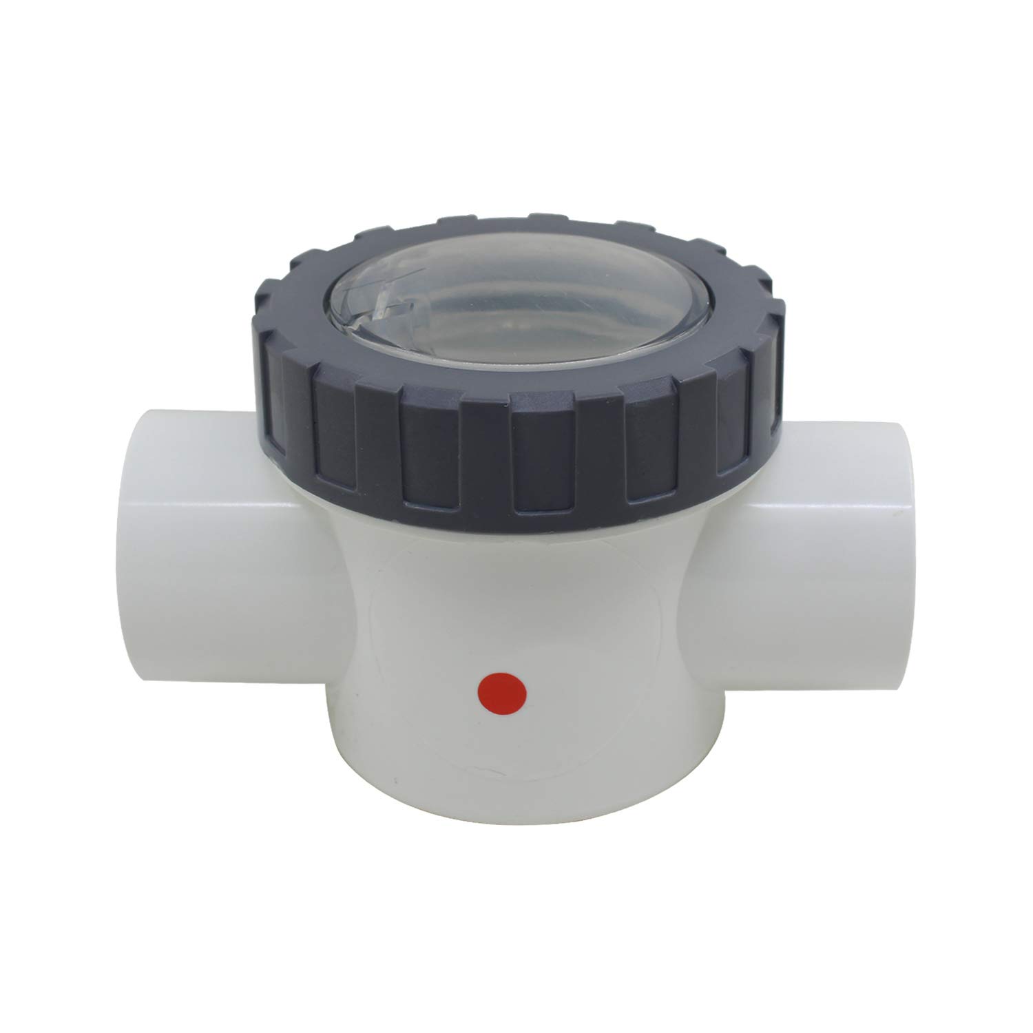 PVC Drain Valve Inline Check Valve Swimming Pool Non Return Valve one Way Valve Plastic Anti Return Valve