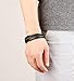LOLIAS Wrap Leather Bracelet for Men Stainless Steel Magnetic-Clasp Braided Multi-Layer Bangle Cuff Bracelets