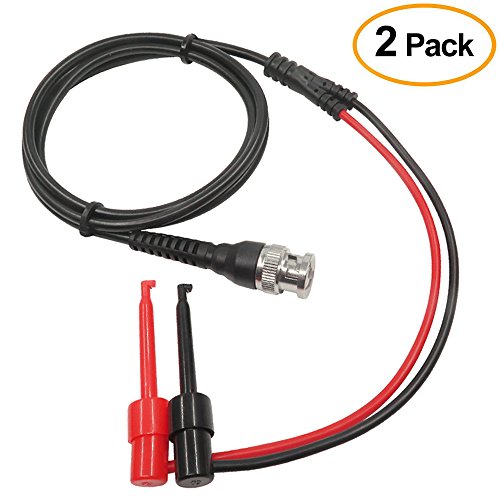Amadget BNC to Minigrabber Test Lead Set, Oscilloscopes Probe Coaxial