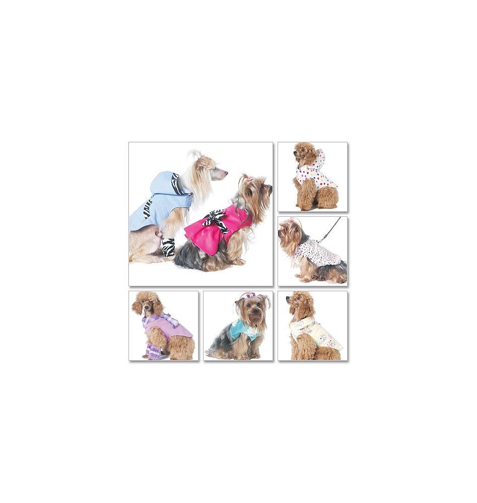 McCall'sPatterns Pet Clothes, M6218, Brown