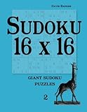Sudoku 16 x 16: giant sudoku puzzles 2
