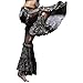 UPRIVER GALLERY Printing Bell-bottom Belly Dance Tribal Costume Pants M