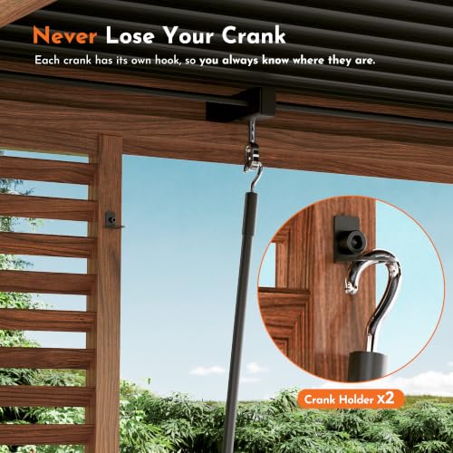 MODERNSHADE 12'x12' Louvered Pergola Review: Adjustable Roof with Integrated Drainage image 22