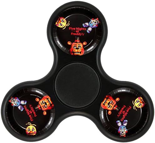 Five Nights at Freddy's Custom Mini Fidget Spinner Office Hand Health Small Toys High Speed Gyro For Boys Girls Men Adults Reduce ADHD