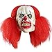 Mo Fang Gong She Halloween Fearsome Costume Party Props,Long Hair Devil Mask(Red haired Clown