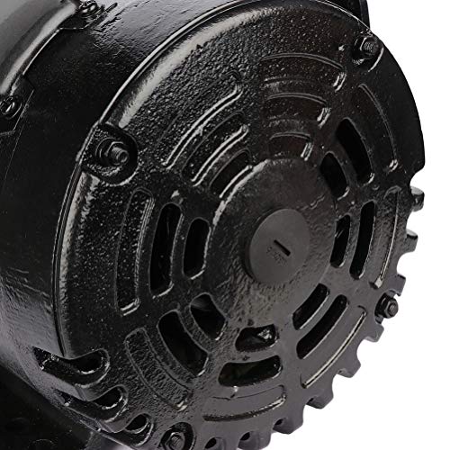 ECCPP 7.5 HP Single Phase Air Compressor Electric Motor 184T Frame 60 HZ Frequency 3450 RPM 33.4-29.6 A 1-1/8" Keyed shaft