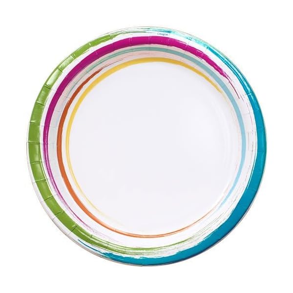 Nicole-Home-Collection-24-Count-Brushstrokes-Dinnerware-Paper-Plate-10-Inch Nicole-Home-Collection-24-Count-Brushstrokes-Dinnerware-Paper-Plate-10-Inch