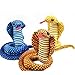 Lazada Snake Stuffed Animal Cobra Toy Plush Realistic Kids Toys Blue 10 Inches