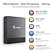 Mini Pc, Intel Atom x5-Z8350 4 Processor Windows 10 Os 4GB/64GB Support Dual-Band 2.4G+5.8G W-iFi/BT-4.0/HD-MI 4k@30Hz Output Display