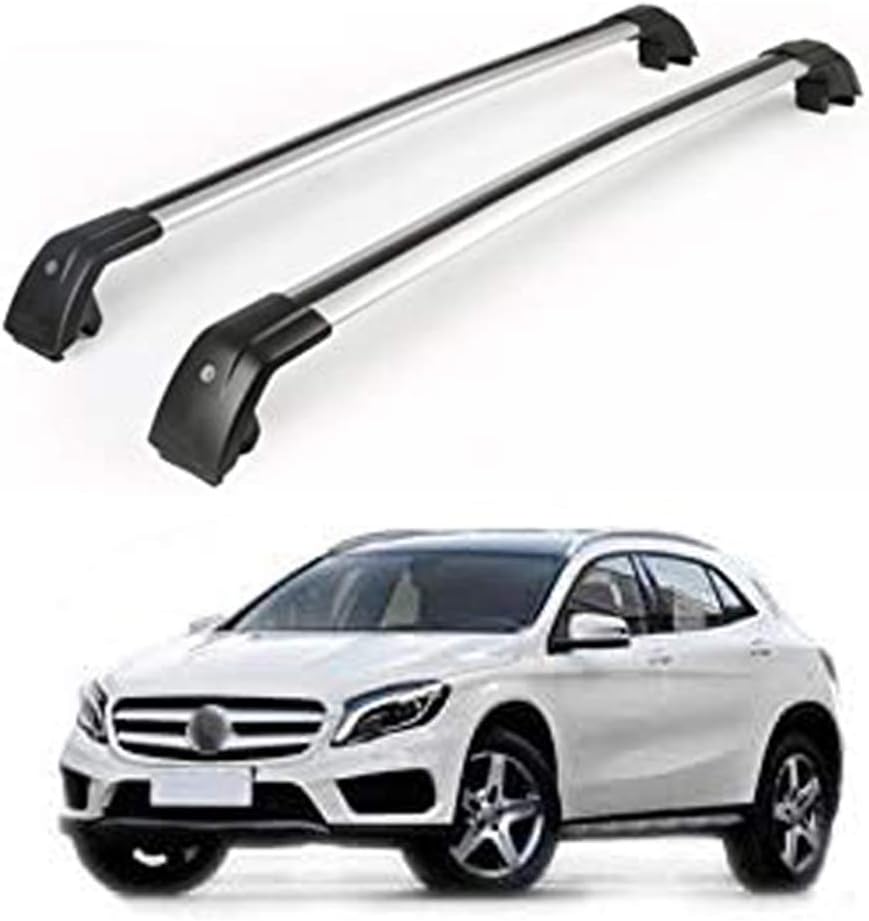 Chebay Fits for GLA 2014 2015 2016 2017 2018 2019 Universal Crossbar Cross bar Top Roof Rail Luggage Carrier Baggage Holder Rack