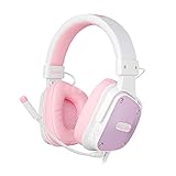 SADES DPOWER [Angel Edition] Over-Ear-Gaming-Headset, 3,5 mm Klinke, Stereo-Kopf