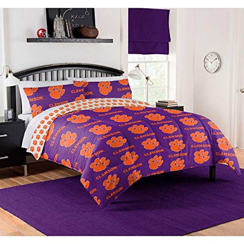 Clemson Tigers Comforter, Clemson Comforter, Clemson ...