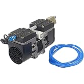 24L Lab Diaphragm Vacuum Pump Oil Free Oilless Medical Mute Pump -95Kpa Air pump With Air filter