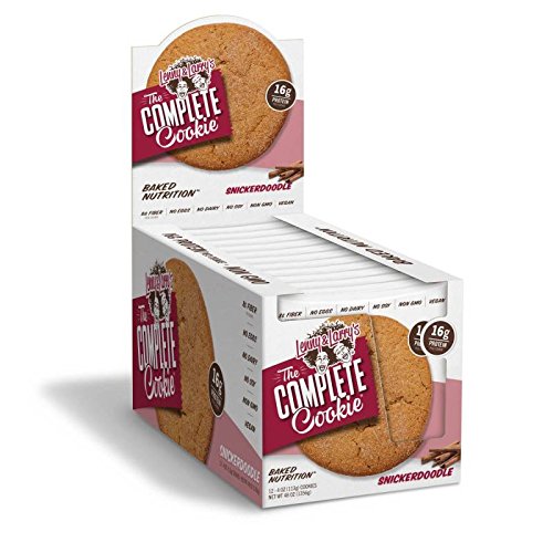 Lenny & Larry's The Complete Cookie, Snickerdoodle, 4 Ounce Cookies - 12 Count, Soft Baked, Vegan and Non GMO Protein Cookies - Thumbnail 2