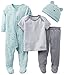 Carter's Baby Boys' 4 Piece Layette Set (Baby) - Blue