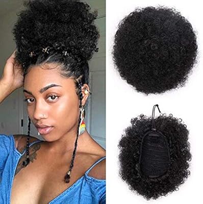 Vgte Beauty Synthetic Curly Hair Ponytail African American Short